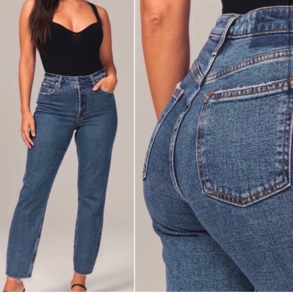 Abercrombie & Fitch Denim - Abercrombie High Rise Mom Jean